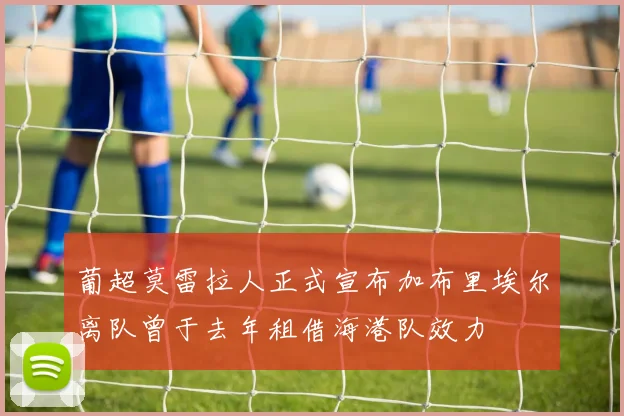 葡超莫雷拉人正式宣布加布里埃尔离队曾于去年租借海港队效力